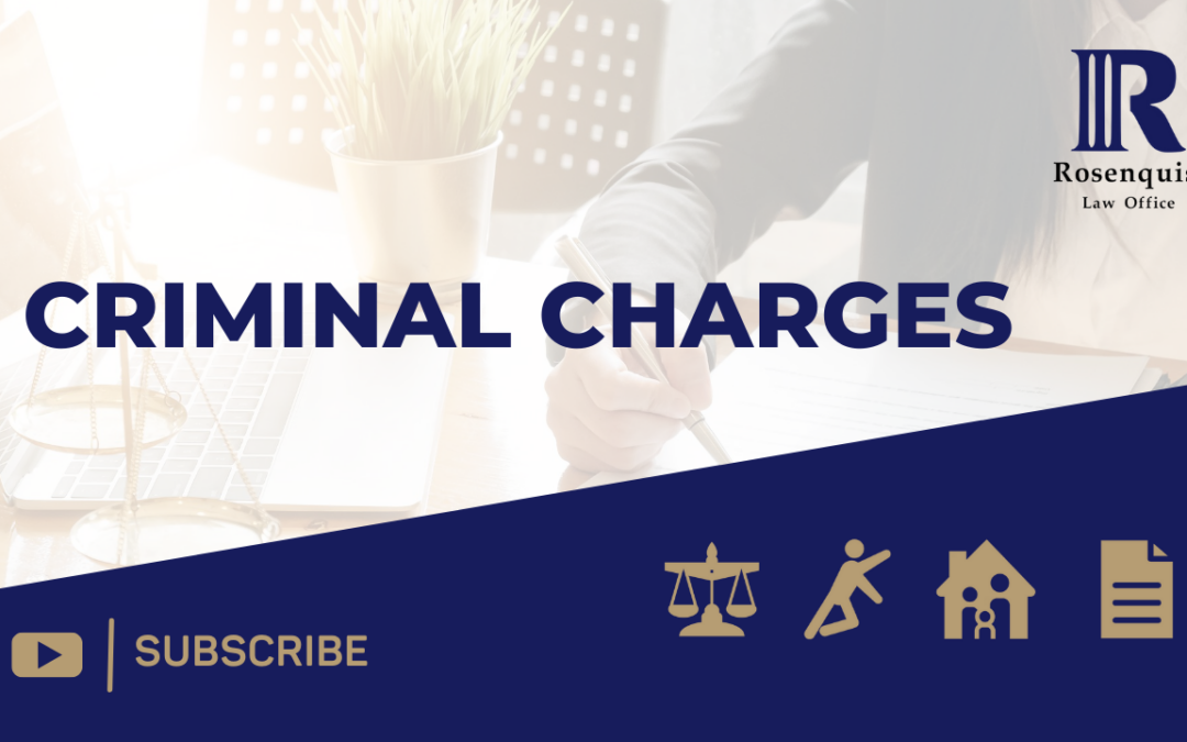 Words From Patrick: Criminal Charges