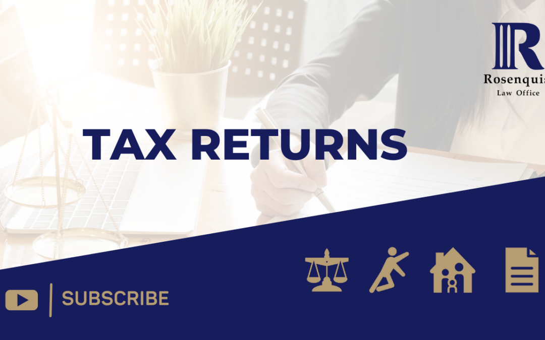 Words From Patrick: Tax Returns – March 2020