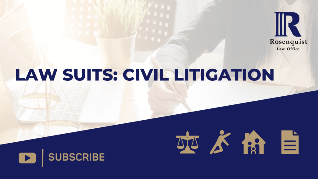 Words From Patrick: Law Suits and Civil Litigation